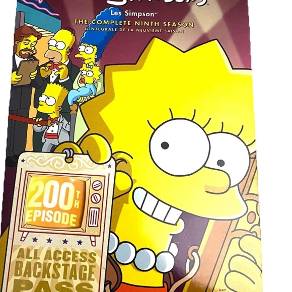 The Simpsons - Complete Season 9 [DVD] With Booklets 200th Episode All Access - Picture 1 of 10